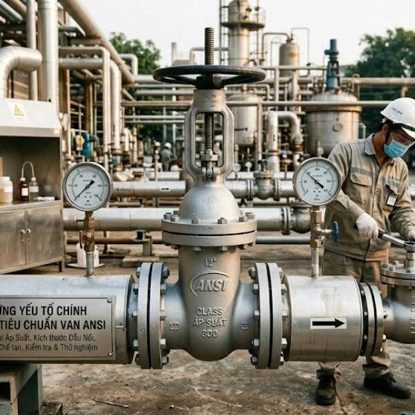 Valve ANSI là gì? Tiêu chuẩn ANSI cho van công nghiệp và cách lựa chọn